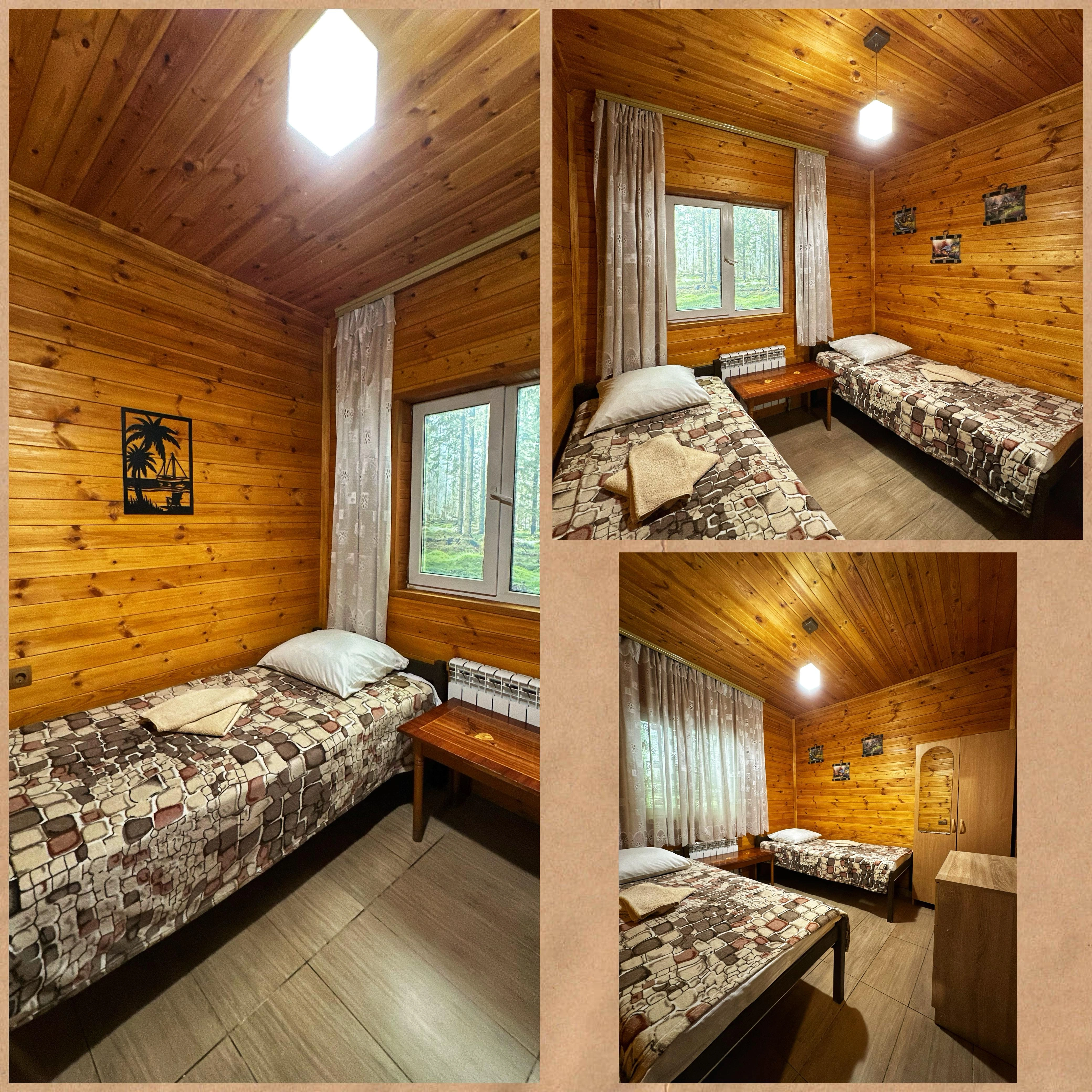 2 местный номер «Эконом» с двумя односпальными кроватями